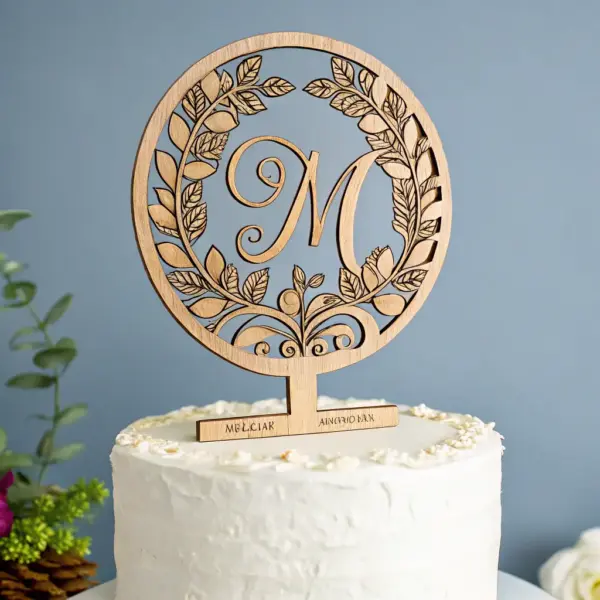 Personalized Name Cake Topper